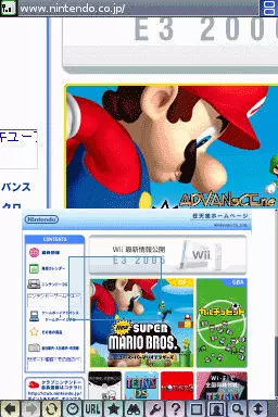 Image n° 3 - screenshots : Nintendo DS Browser